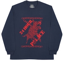 Palace 24 Hour Longsleeve Navy Palace 24 Hour Longsleeve Navy