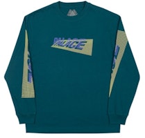 Palace 3-P Longsleeve Forest Green Palace 3-P Longsleeve Forest Green