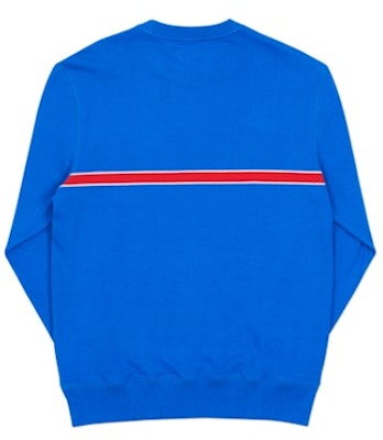 Palace 320 Lines Crew Blue Order Palace 320 Lines Crew Blue