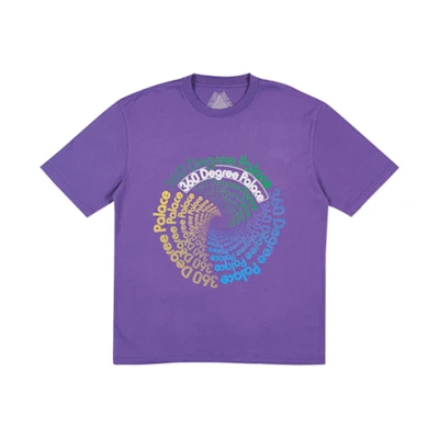 Palace 360 T-Shirt Purple