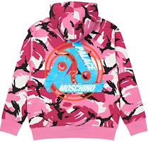 PALACE Abstract Graphic Unisex Pink Pullover Sweatshirt ZCA170213171181 PALACE Abstract Graphic Unisex Pink Pullover Sweatshirt ZCA170213171181