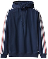 Palace adidas French Terry Hoodie Night Indigo/White Palace adidas French Terry Hoodie Night Indigo/White