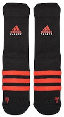 Palace Adidas Golf Crew Socks Black Buy Palace Adidas Golf Crew Socks Black