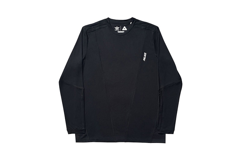 Palace Adidas Longsleeve Tee Black/White