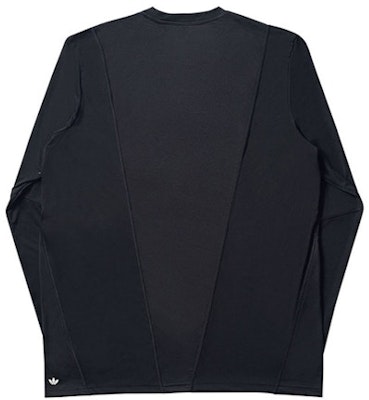 Palace Adidas Kaos Lengan Panjang Hitam/Putih Order Palace Adidas Kaos Lengan Panjang Hitam/Putih