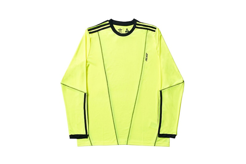 Palace Adidas Longsleeve Tee Solar Yellow/Black