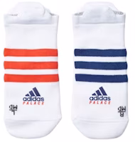 Palace adidas On Court No Show Socks White/Red/Dark Blue Palace adidas On Court No Show Socks White/Red/Dark Blue