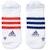 Palace adidas On Court No Show Socks White/Red/Dark Blue