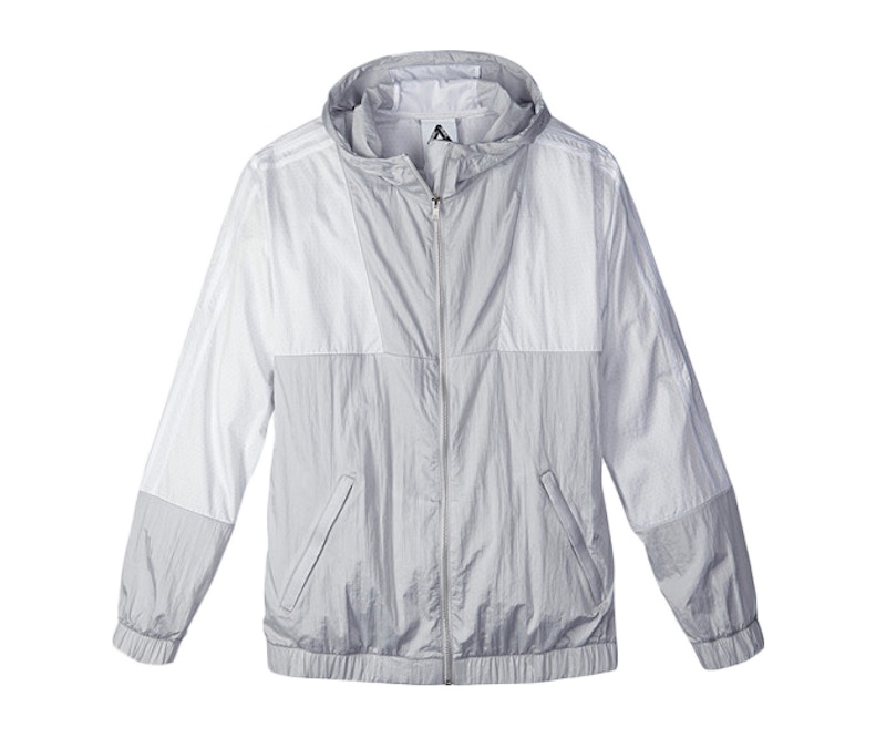 Buy Palace adidas Windbreaker Packable 1 Abu Muda/Abu Padat/Putih