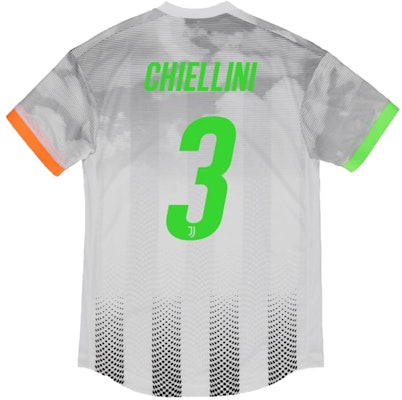 Jersi Perlawanan Putih Palace Adidas Juventus Chiellini 3 Authentik Order Jersi Perlawanan Putih Palace Adidas Juventus Chiellini 3 Authentik