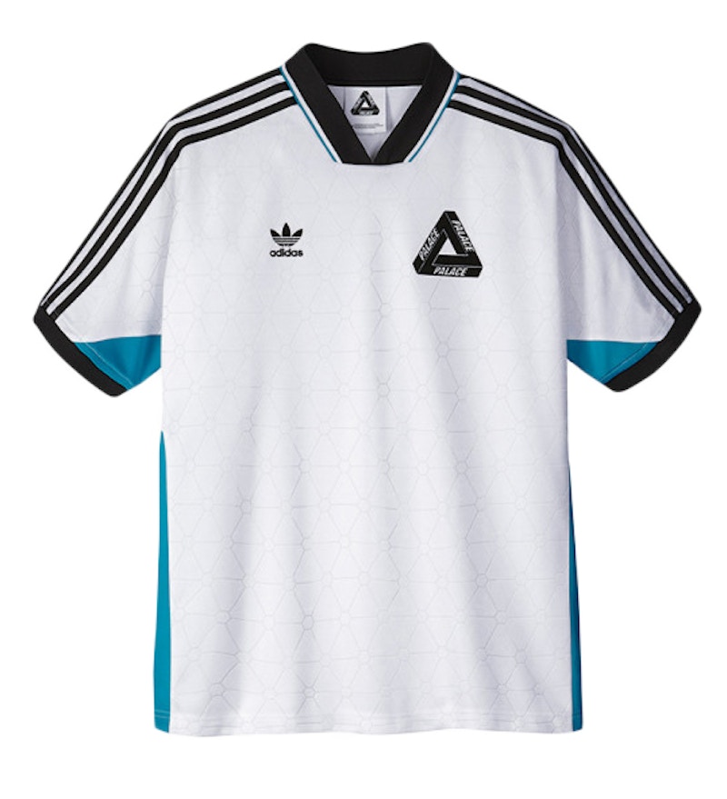 Buy Baju Pasukan Palace adidas SSL Putih/Aqua Bold