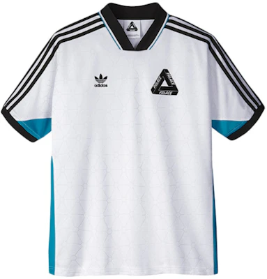 Baju Pasukan Palace adidas SSL Putih/Aqua Bold Buy Baju Pasukan Palace adidas SSL Putih/Aqua Bold