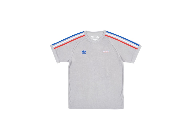 Palace adidas Terry T-Shirt Grey