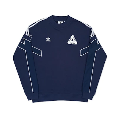 Palace adidas TT Crew Indigo