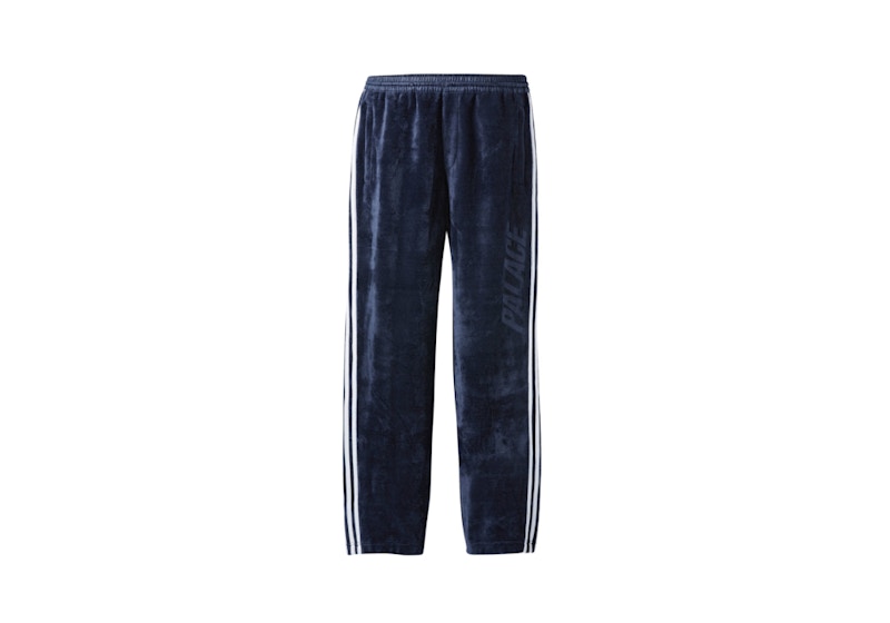 Palace adidas Velour Track Pant Night Indigo/White