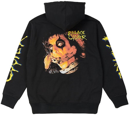 Palace Alice Cooper 黑色連帽衫 後背Logo印花 男女款長袖上衣 P20HD043 Order Palace Alice Cooper 黑色連帽衫 後背Logo印花 男女款長袖上衣 P20HD043