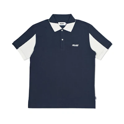 Palace Angle Polo Navy/White