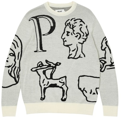 Palace Archaeology Knit White Buy Palace Archaeology Knit White
