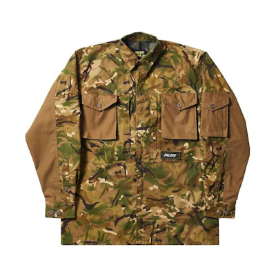 PALACE Ark Air Camo Pocket Long Sleeve Jacket Colorblock Outerwear P14JK068