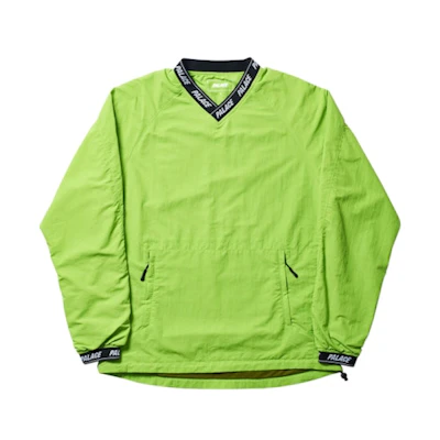 Palace Aslan Shell Crew Lime/Black