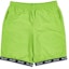 Buy Palace Aslan Shell Shorts Lime/Black