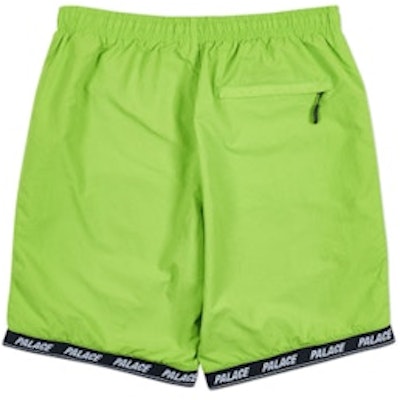 Palace Aslan Shell Shorts Lime/Black Order Palace Aslan Shell Shorts Lime/Black