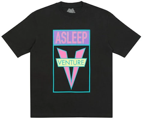 Palace Asleep To Venture T-Shirt Black Buy Palace Asleep To Venture T-Shirt Black