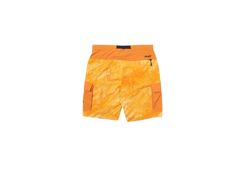 Palace Asymetric Real Tree Shell Shorts Orange 圖 2