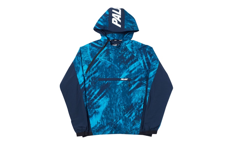 Palace Asymetric Real Tree Shell Top Blue