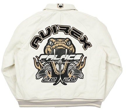 palace-avirex-no-snakes-jacket-white