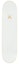 Order Palace Banana 8.1 Skateboard Deck White