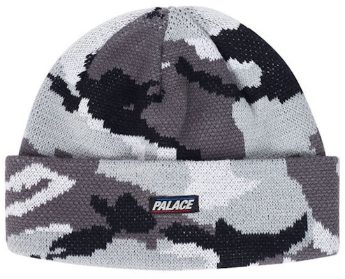 Palace Basically A Beanie Kelabu Camo Buy Palace Basically A Beanie Kelabu Camo