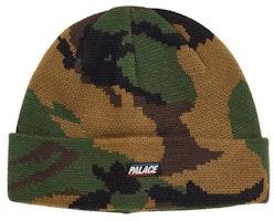 Palace Basically A Beanie Woodland Camo Palace Basically A Beanie Woodland Camo
