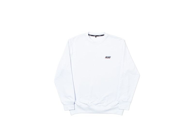 Palace Basically A Crew (FW18) White