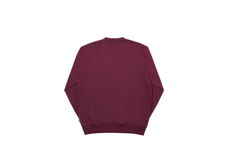 Palace Basically A Crew Burgundy 圖 2