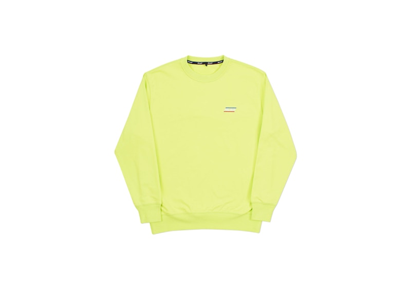 Buy Palace Basically a Crew Kuning Fluro