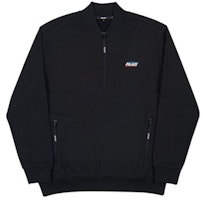 Palace Basically a Half Zip Bomber Black Palace Basically a Half Zip Bomber Black