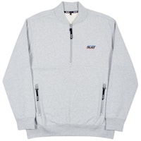 Palace Basically a Half Zip Bomber Grey Marl Palace Basically a Half Zip Bomber Grey Marl