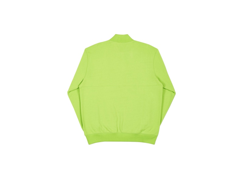 Order 宮殿基礎款半拉鍊轟炸機外套（檸檬綠）