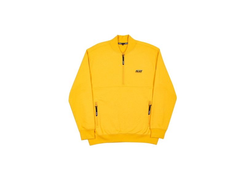 Palace Basically a Half Zip Bomber Yellow