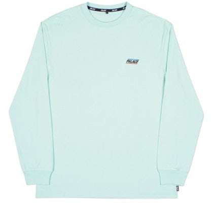 Palace Basically A Longsleeve (SS18) Duck Egg Blue Buy Palace Basically A Longsleeve (SS18) Duck Egg Blue