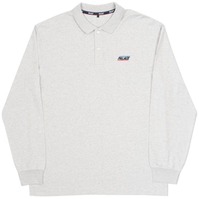 Palace Baju Polo Lengan Panjang Kelabu Marl Buy Palace Baju Polo Lengan Panjang Kelabu Marl