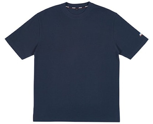 Palace Basically a Pique T-Shirt Navy Buy Palace Basically a Pique T-Shirt Navy