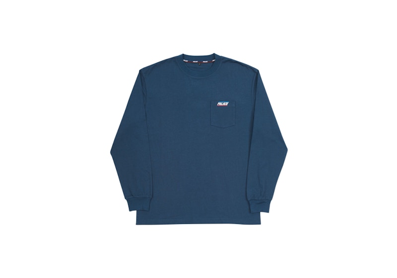Palace Basically a Pocket Longsleeve Winter 2017 Navy