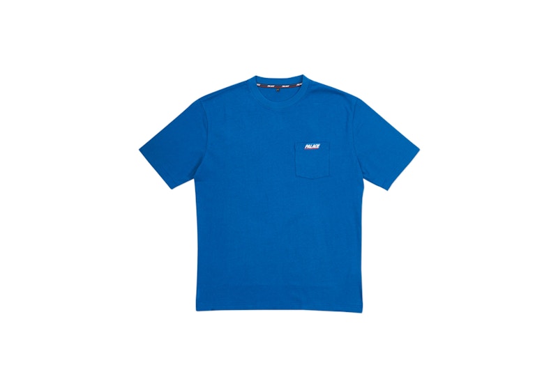 Buy パレス ポケットTシャツ (ブルー)
