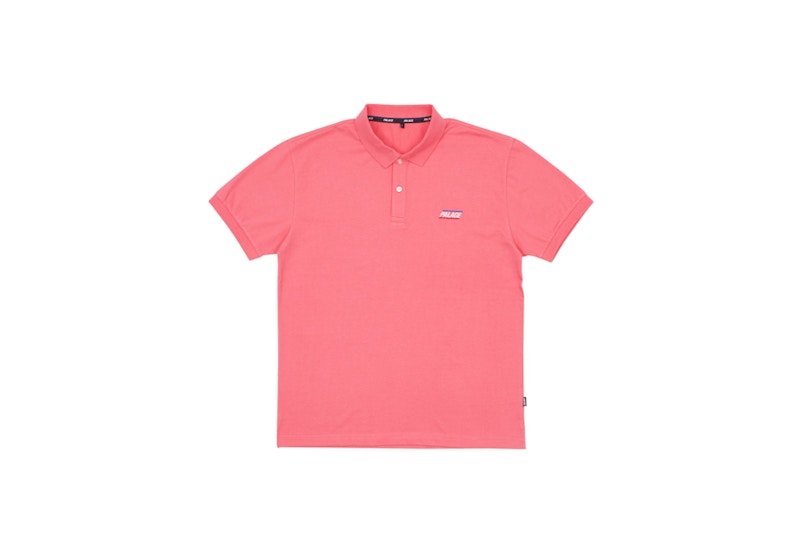 Buy Palace Polo Shirt Merah Muda
