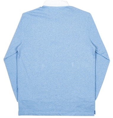 Palace Basically A Rugby Top Classic Blue Marl Order Palace Basically A Rugby Top Classic Blue Marl
