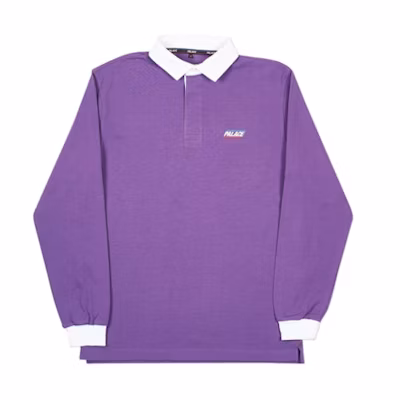 Palace Basically A Rugby Top Purple