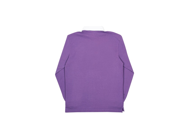 Palace Basically A Rugby Top Purple 圖 2