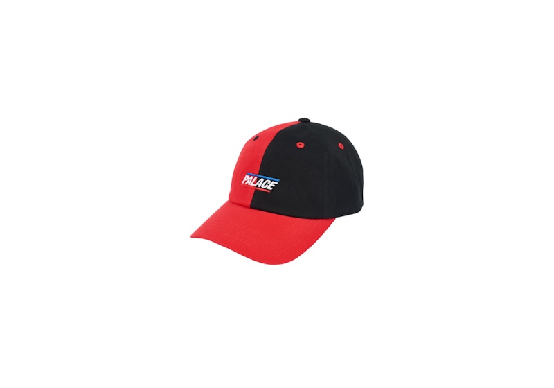 Buy Palace Básicamente A Split Gorra 6 Paneles Roja